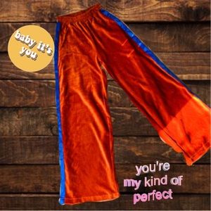 Flare vibrant pants